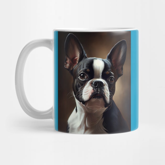 Boston Terrier by ABART BY ALEXST 
